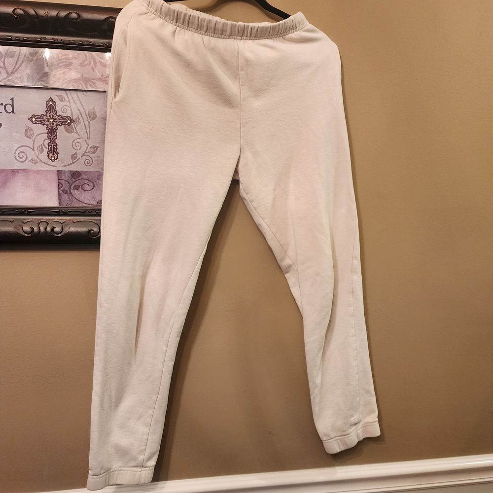 RSQ Cream Sweat Pants